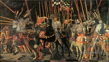  bataille Art - Micheletto da Cotignaola s’engage dans la bataille début de la Renaissance Paolo Uccello